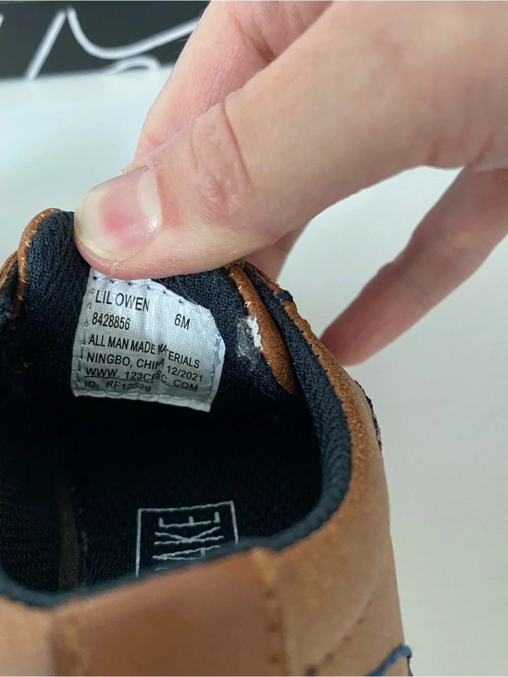 Max + Jake Toddler Oxfords in Size 6